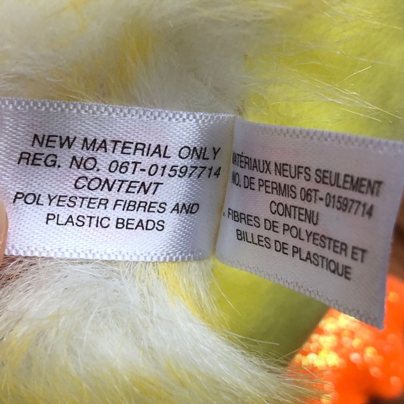 NEW LEMON DROP Beanie Baby Plush Toy 9” - Picture 11 of 16